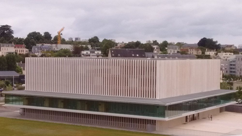 Prisme Ingénierie Rouen a participé au projet de construction du Palais de Justice de Caen.